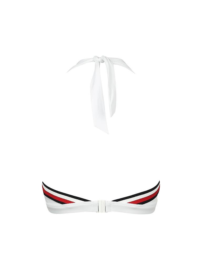 TOMMY HILFIGER Bikini Triangeltop weiß